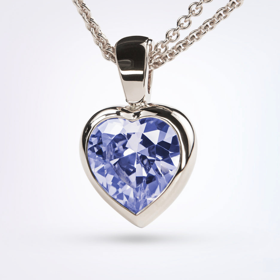 Eternal Love Sapphire & Ruby Necklace