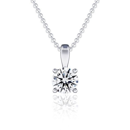 Celestine Diamond Necklace 18K white gold pawsums by liveful