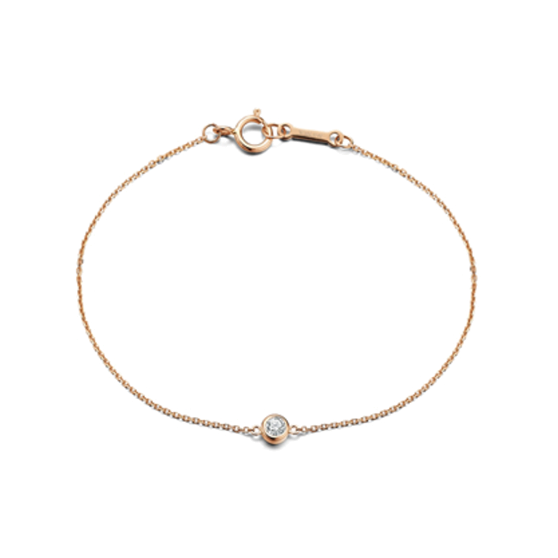 Elsa Diamond Bracelet 18K rose gold pawsums by liveful