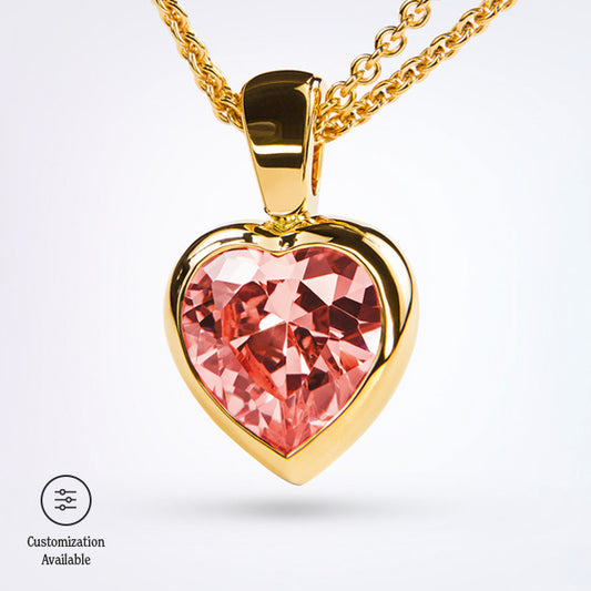 Eternal Love Sapphire & Ruby Necklace