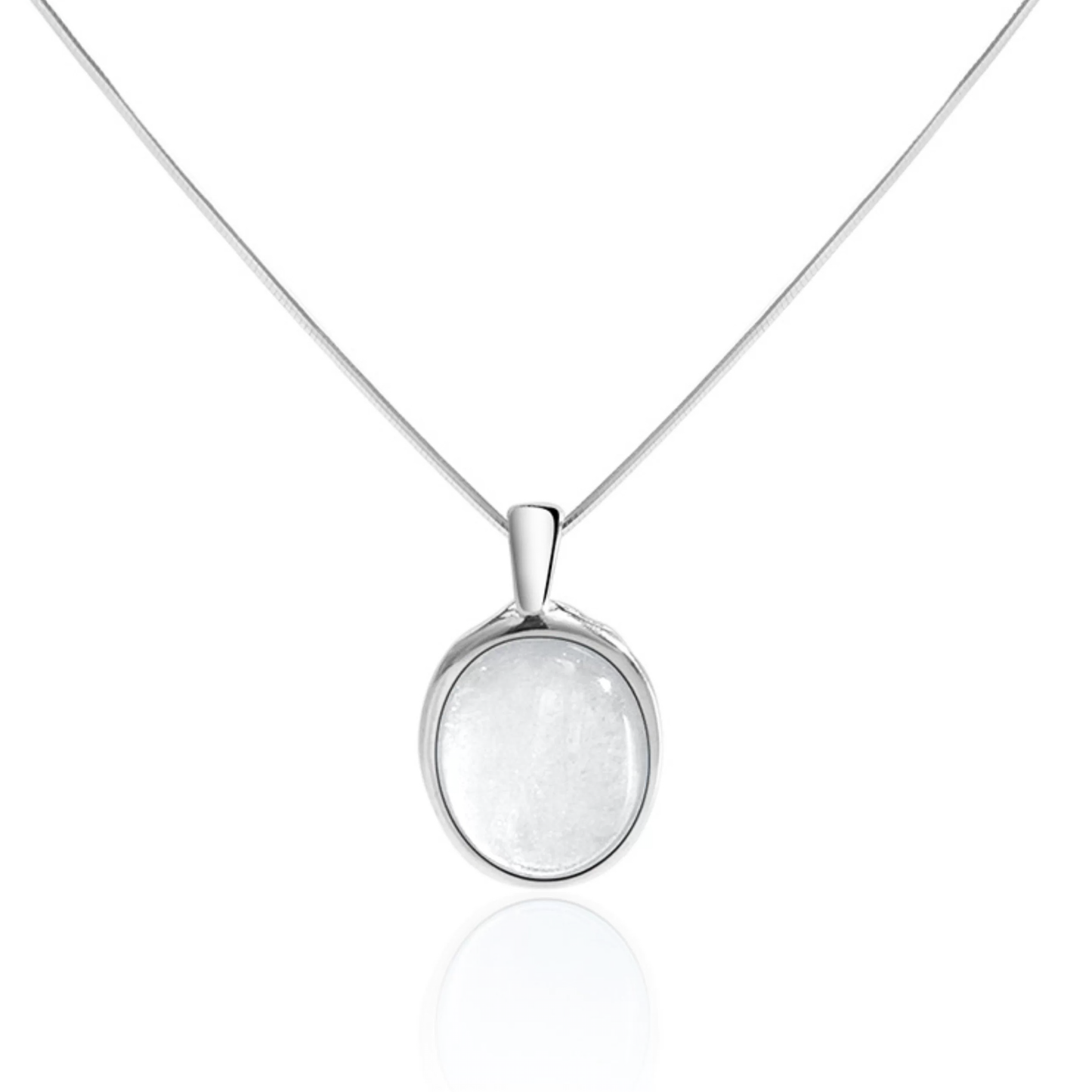 Moonbeam Silver Necklace